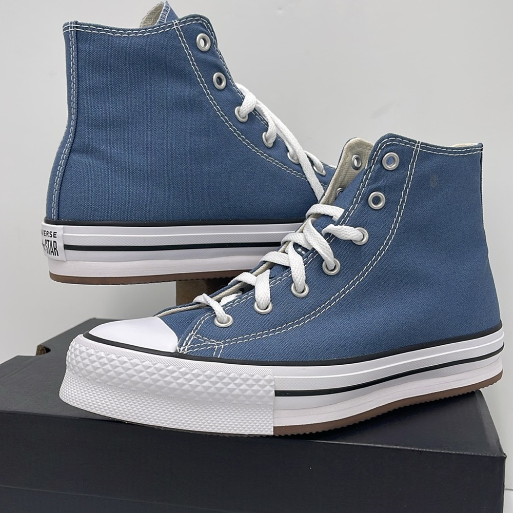 Converse WMNS Blue High-Top Sneakers Platform A10781F
CTAS EVA LIFT HI
LAKESIDE - Picture 10 of 16